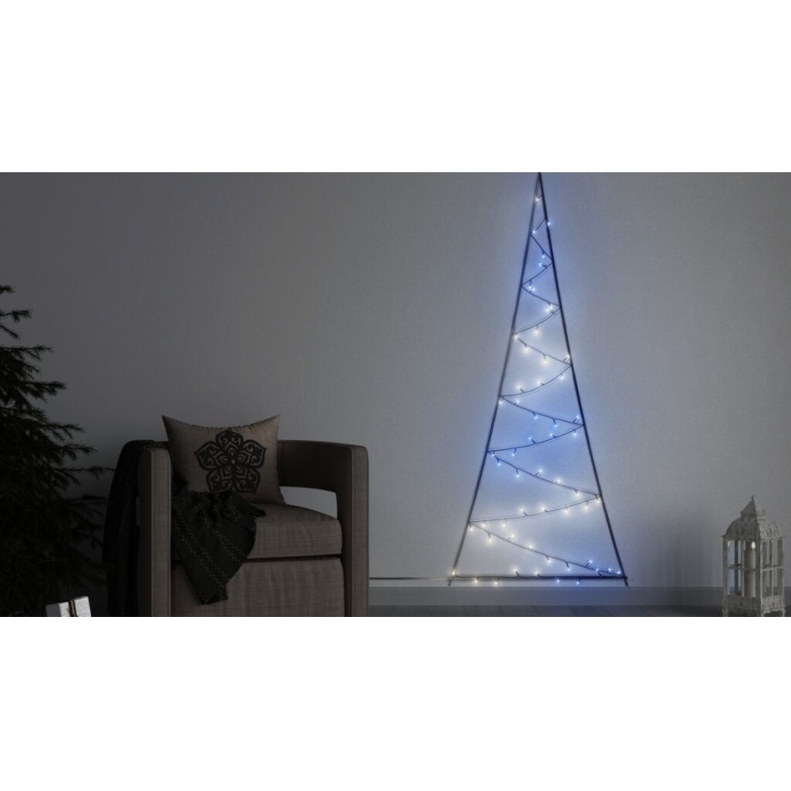 Twinkly - LED RGBW Ljusreglerad utomhus Julgran LIGHT TREE 70xLED IP44 Wi-Fi