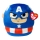 TY - Gosedjur Squishy CAPTAIN AMERICA 22 cm