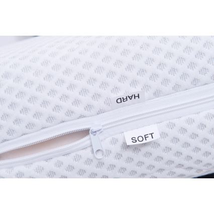 Tygklädd säng VIOLET 160x200 cm med madrass och förvaringsutrymme i antracit