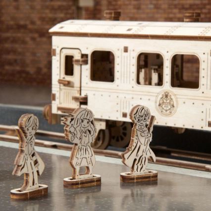Ugears - 3D Mekaniskt pussel i trä Harry Potter Hogwarts express