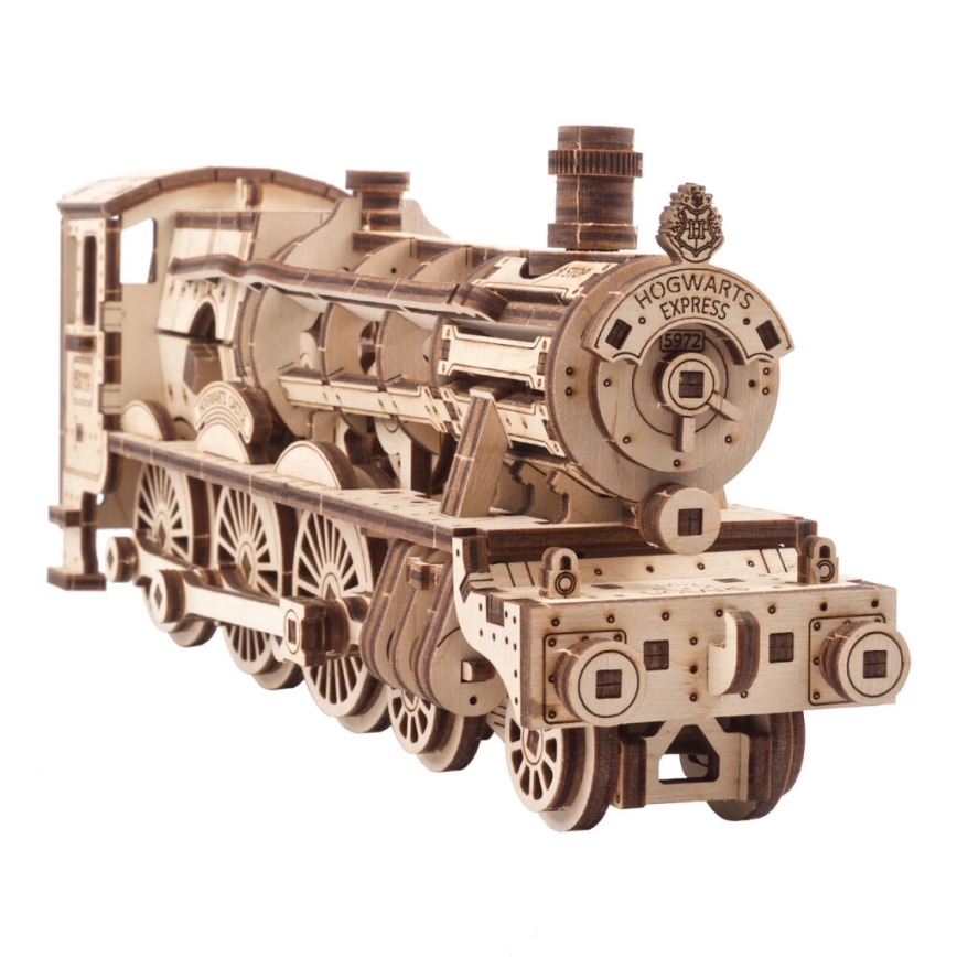 Ugears - 3D Mekaniskt pussel i trä Harry Potter Hogwarts express