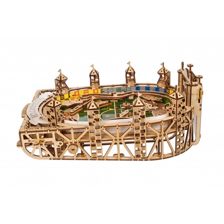 Ugears - 3D Mekaniskt pussel i trä Harry Potter Quidditch Pinball