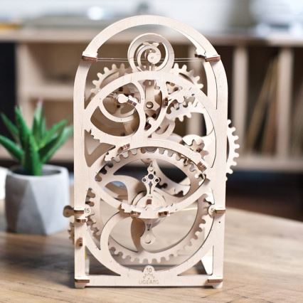 Ugears - 3D Mekaniskt pussel i trä Urverk