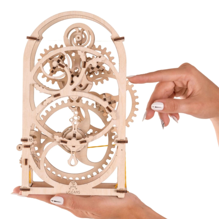 Ugears - 3D Mekaniskt pussel i trä Urverk
