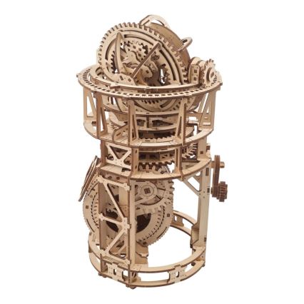 Ugears - 3D Mekaniskt pussel i trä Urverk med tourbillon