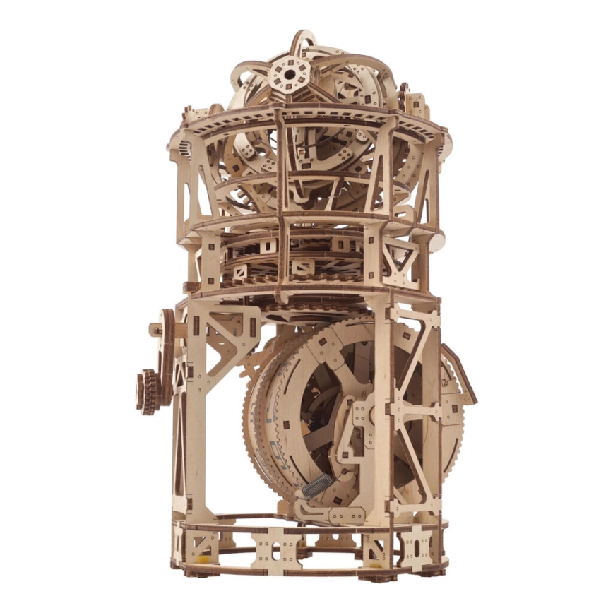 Ugears - 3D Mekaniskt pussel i trä Urverk med tourbillon