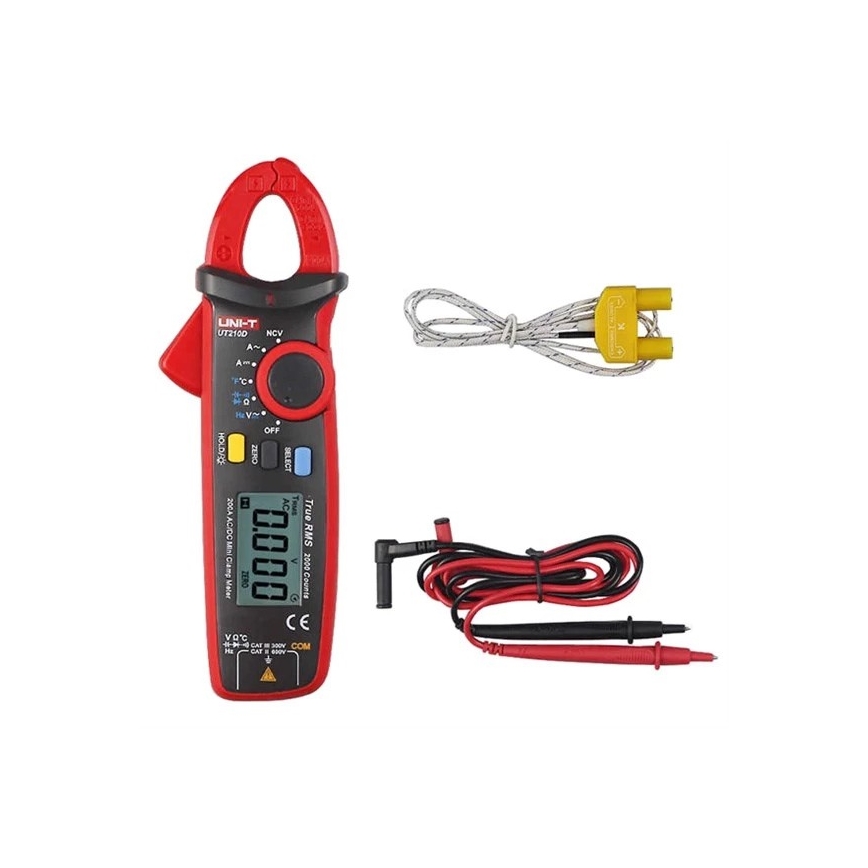 Uni-T - Tångmultimeter 2xAAA
