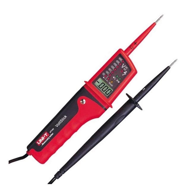 Uni-T - Tester med LCD display 2xAAA IP65
