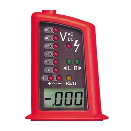 Uni-T - Tester med LCD display 2xAAA IP65