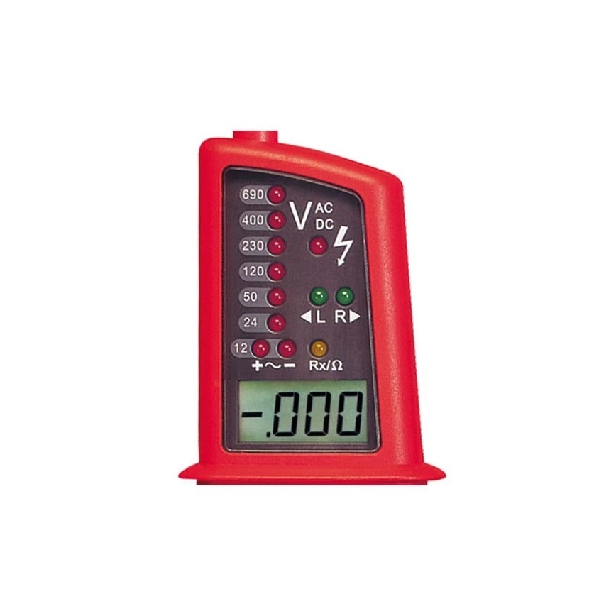 Uni-T - Tester med LCD display 2xAAA IP65