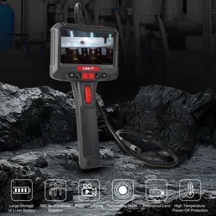 Uni-T - Videoskop 3,7V 3000 mAh IP67 1m