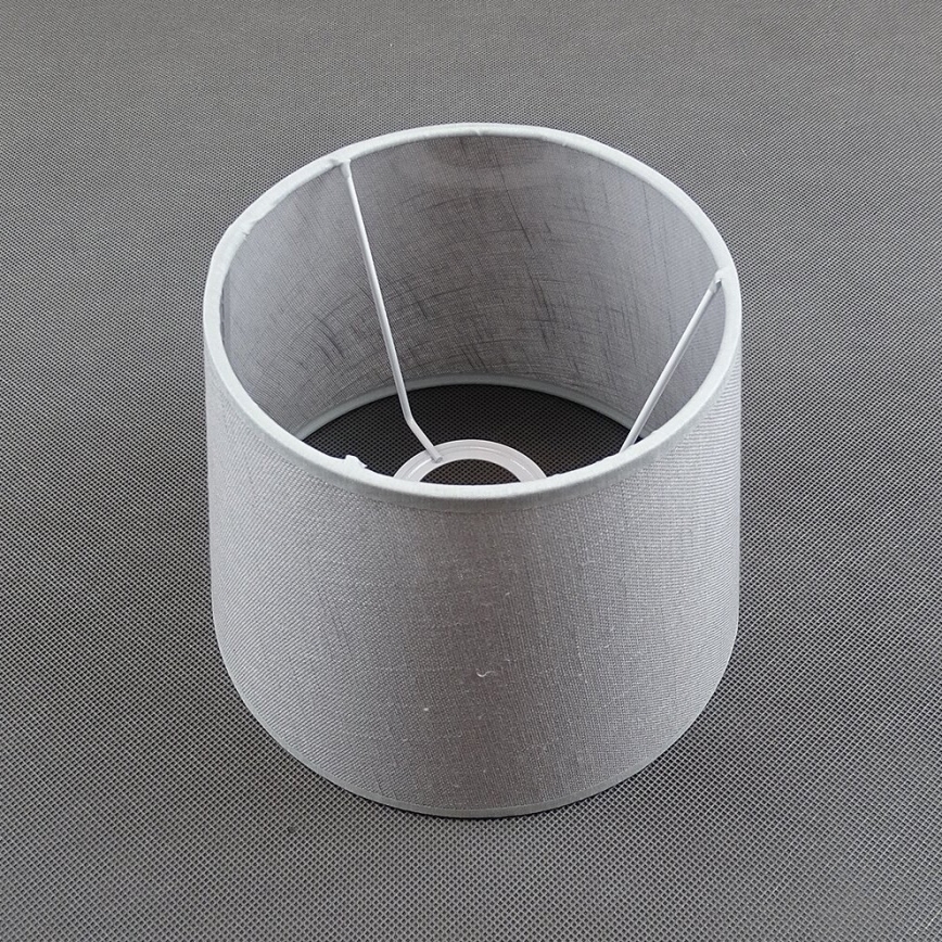 Universal ersättningslampskärm LAMA E27 15x19,5 cm grå