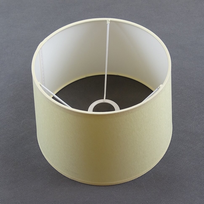 Universal ersättningslampskärm LORENZO E27 16x26 cm beige