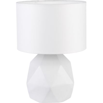 Universal ersättningslampskärm TOWER E27 16x24 cm vit