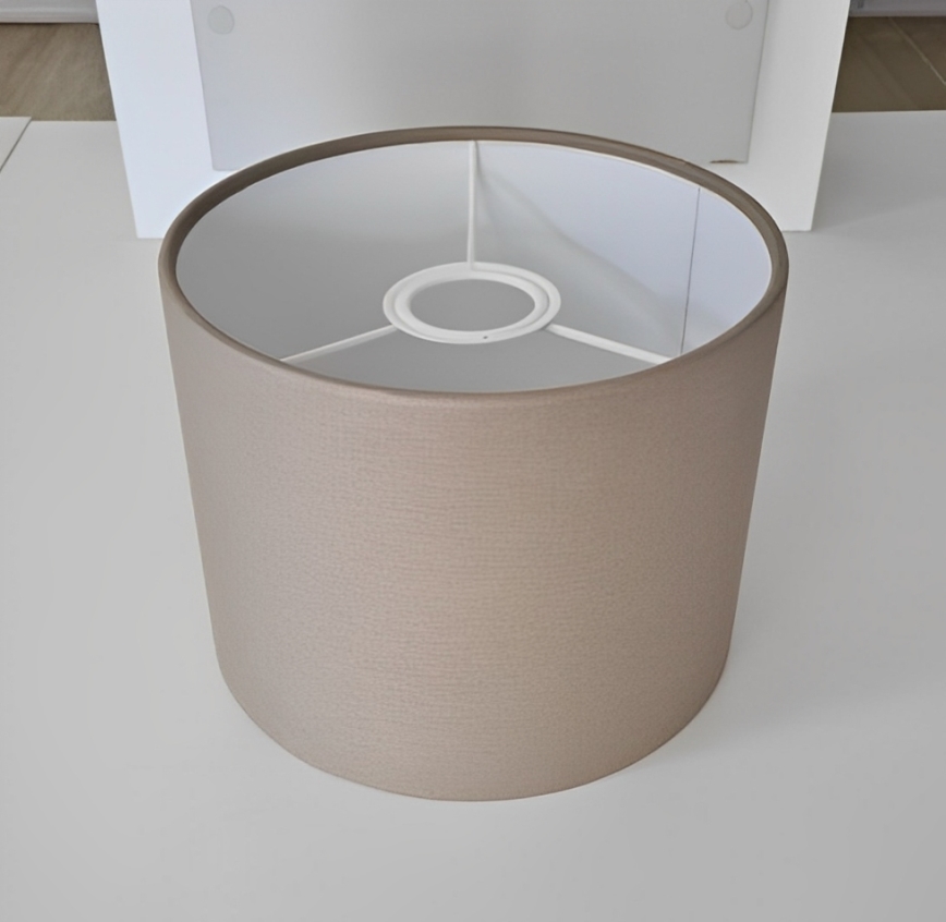 Universal ersättningslampskärm WALEC E27 brun