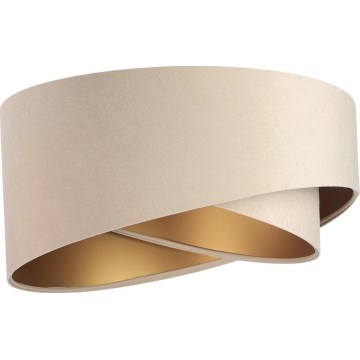 Universal lampskärm GALAXY E27 diameter 45 cm beige/guld