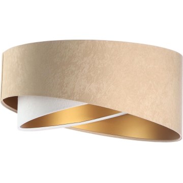 Universal lampskärm GALAXY E27 diameter 45 cm beige/vit/guld