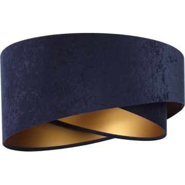 Universal lampskärm GALAXY E27 diameter 45 cm blå/guld