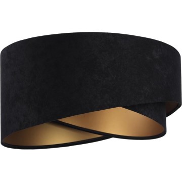 Universal lampskärm GALAXY E27 diameter 45 cm svart/guld