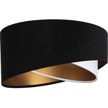 Universal lampskärm GALAXY E27 diameter 45 cm svart/vit/guld