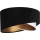 Universal lampskärm GALAXY E27 diameter 45 cm svart/vit/guld