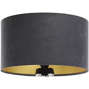 Universal lampskärm STANDART E27 diameter 45 cm grå/guld