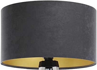 Universal lampskärm STANDART E27 diameter 45 cm grå/guld