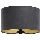 Universal lampskärm STANDART E27 diameter 45 cm grå/guld