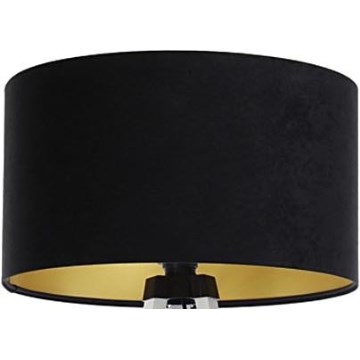 Universal lampskärm STANDART E27 diameter 45 cm svart/guld