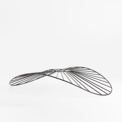 Universell lampskärm CURITIBA 40x56 cm, svart