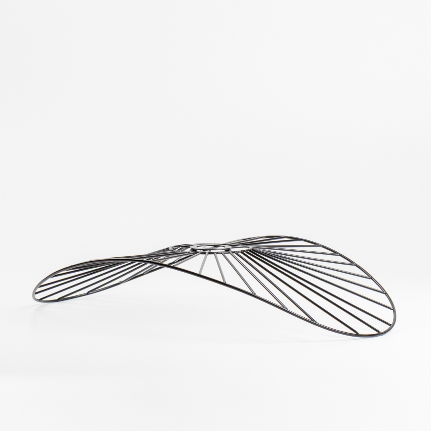 Universell lampskärm CURITIBA 40x56 cm, svart