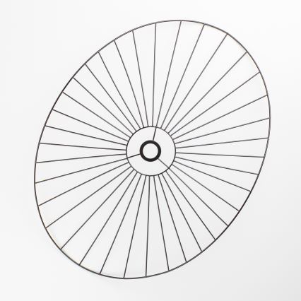 Universell lampskärm CURITIBA 60x80 cm svart