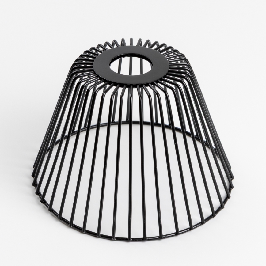 Universell lampskärm CURITIBA Ø 21 cm, svart