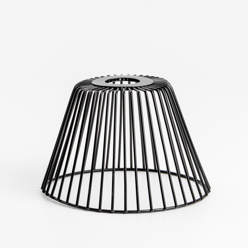 Universell lampskärm CURITIBA Ø 21 cm, svart
