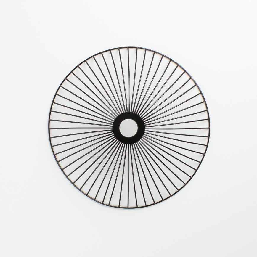 Universell lampskärm CURITIBA Ø 26 cm svart