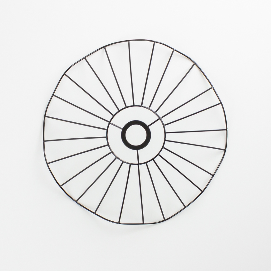 Universell lampskärm CURITIBA Ø 40 cm, svart