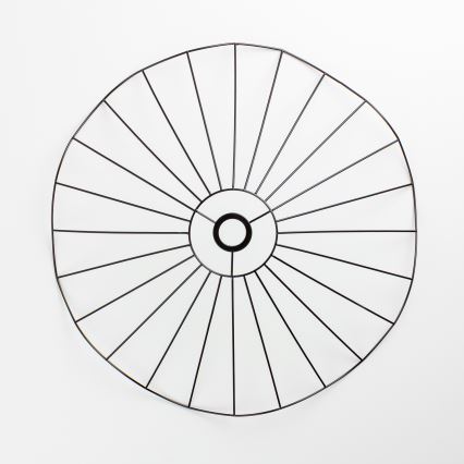 Universell lampskärm CURITIBA Ø 60 cm svart