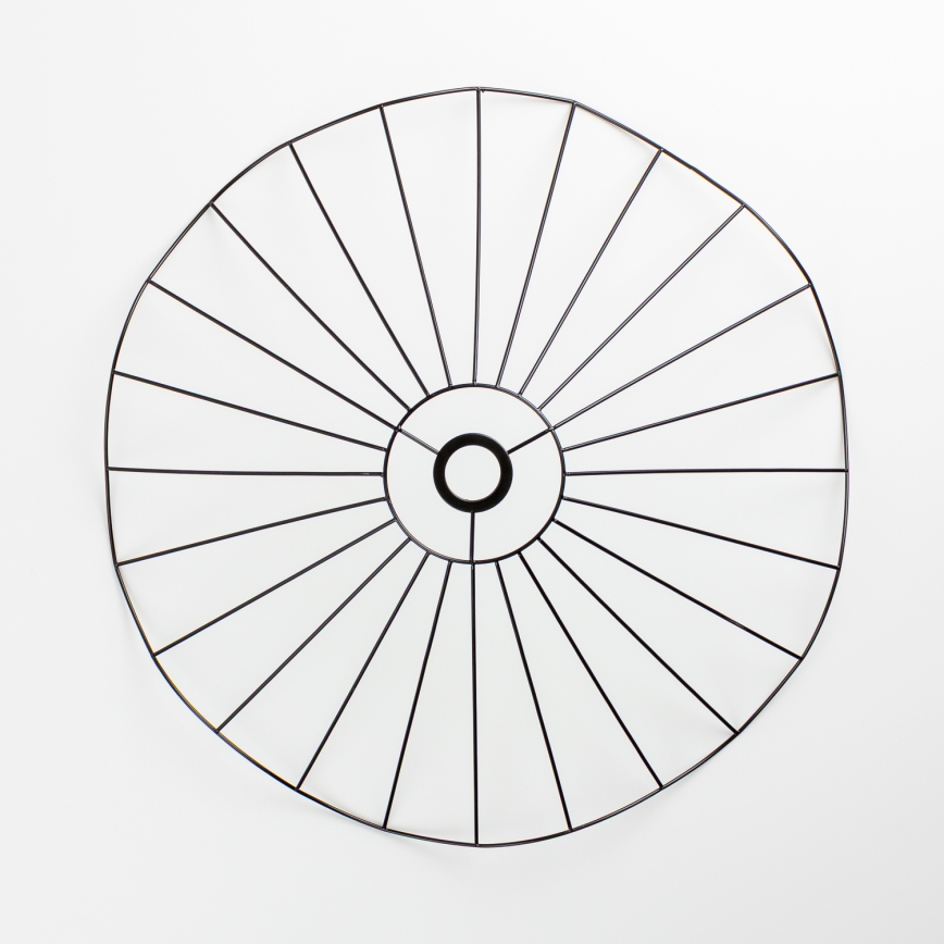 Universell lampskärm CURITIBA Ø 60 cm svart