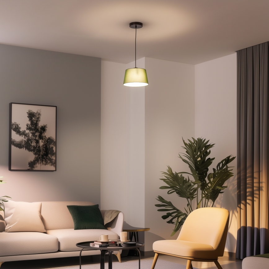 Universell lampskärm KERIA Ø 25 cm, grön