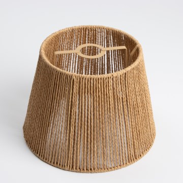 Universell lampskärm KERIA Ø 28 cm, brun