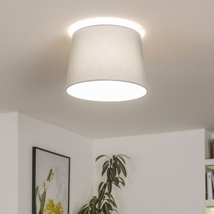 Universell lampskärm KERIA Ø 30 cm, grå