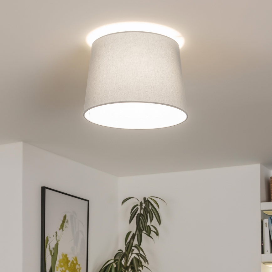 Universell lampskärm KERIA Ø 30 cm, grå