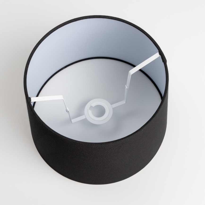 Universell lampskärm KERIA Ø 30 cm svart