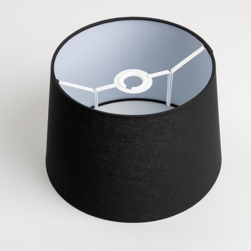 Universell lampskärm KERIA Ø 30 cm svart