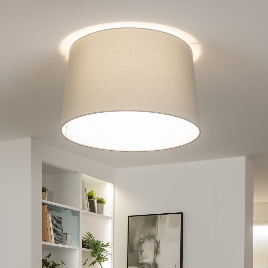 Universell lampskärm KERIA Ø 45 cm, grå