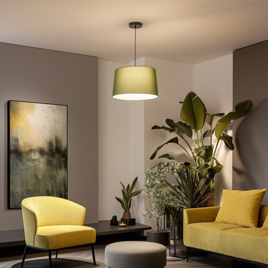 Universell lampskärm KERIA Ø 45 cm, grön