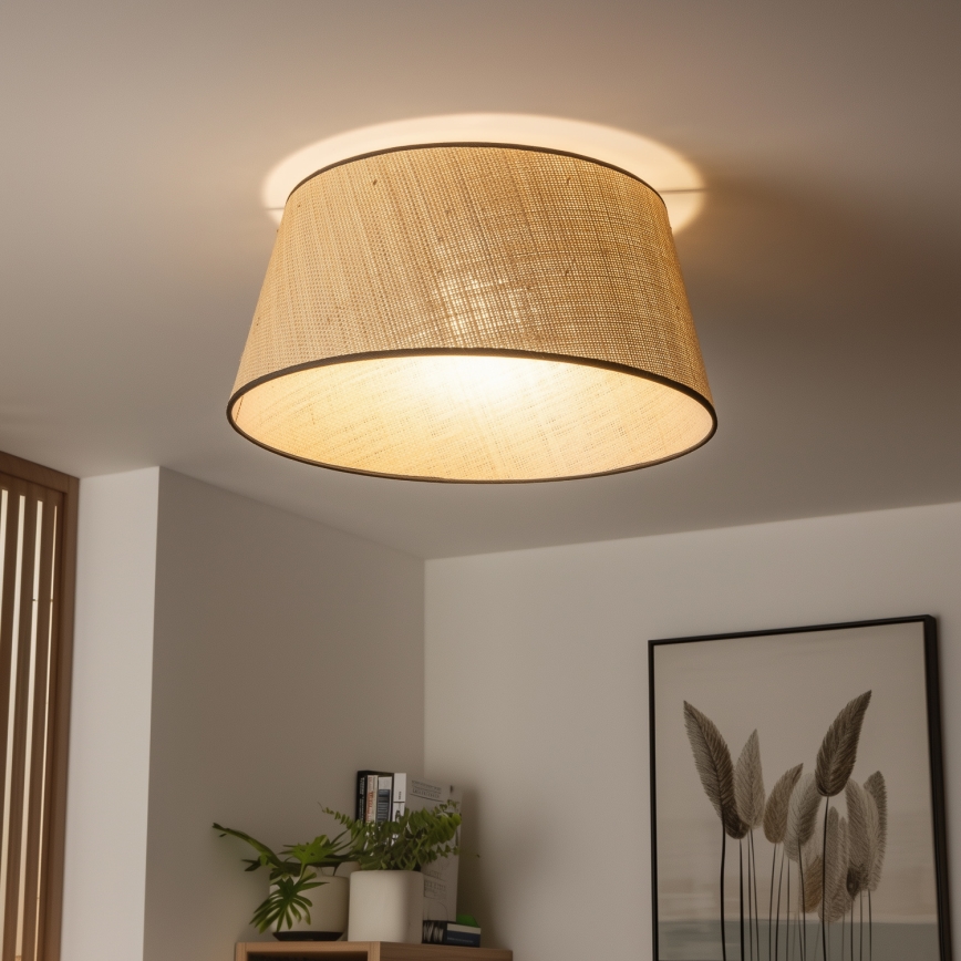 Universell lampskärm KERIA Ø 50 cm beige