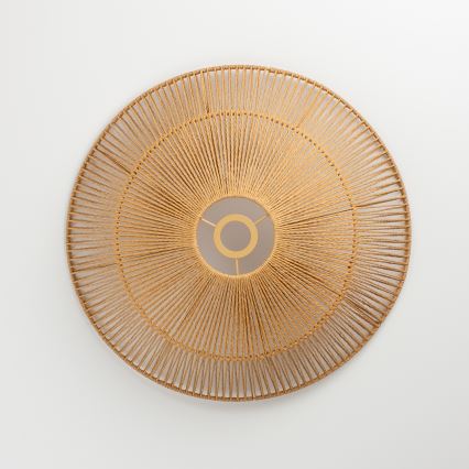 Universell lampskärm KERIA Ø 50 cm, brun