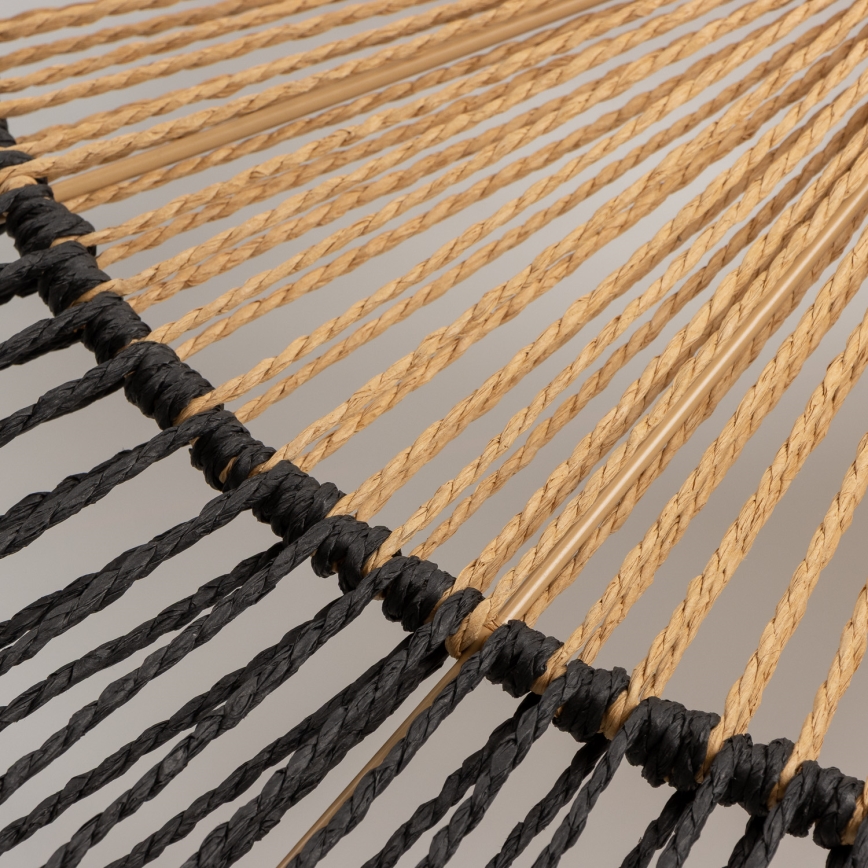 Universell lampskärm KERIA Ø 50 cm, brun/svart