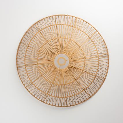 Universell lampskärm KERIA, Ø 70 cm, brun